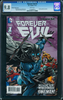 FOREVER EVIL #1 – OWLMAN VARIANT (1:25) - CGC 9.8